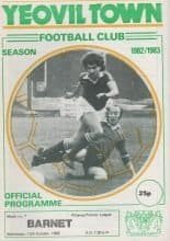 Yeovil Town v Barnet  13-Oct-1982