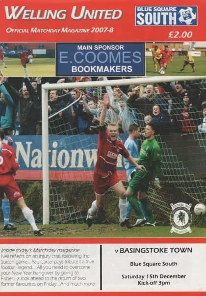 Welling United v Basingstoke Town  15-Dec-2007
