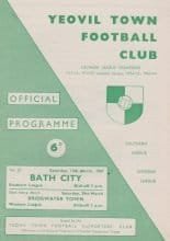 Yeovil Town v Bath City 13-Mar-1965