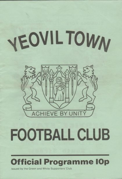 Yeovil Town v Bath City 14-Apr-1979