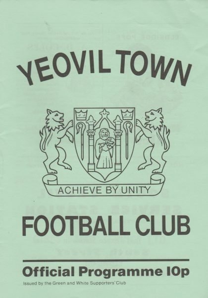 Yeovil Town v Bath City 16-Apr-1979