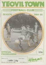 Yeovil Town v Bath City 19-Feb-1985