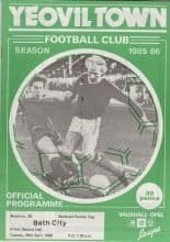 Yeovil Town v Bath City 29-Apr-1986