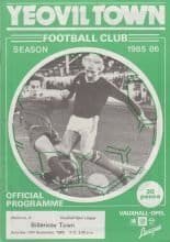 Yeovil Town v Billericay Town  04-Sep-1985