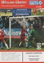 Welling United v Bishop's Stortford  22-Apr-2008