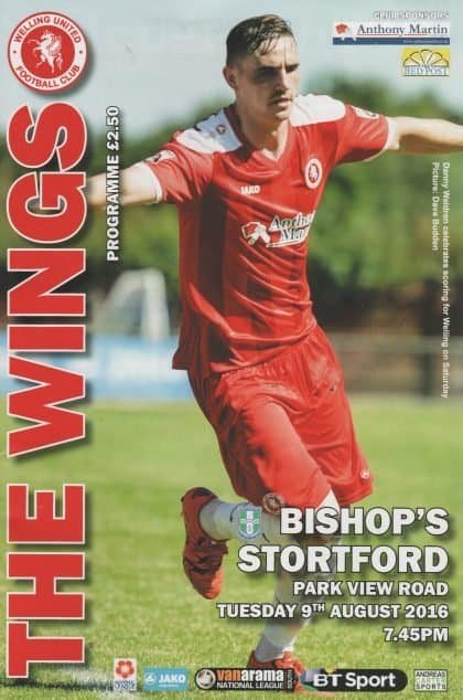 Welling United v Bishop's Stortford  09-Aug-2016