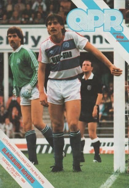 Queens Park Rangers v Blackburn Rovers 23-Sep-1986