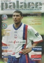 Crystal Palace v Blackburn Rovers  29-Apr-2000