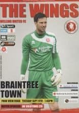 Welling United v Braintree Town 09-Sep-2014