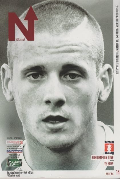 Northampton Town v Bury 04-Dec-2004