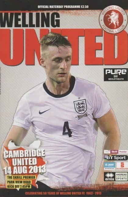 Welling United v Cambridge United  14-Aug-2013