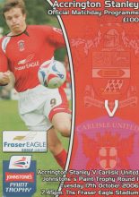 Accrington Stanley v Carlisle United  17-Oct-2006