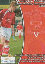 Accrington Stanley v Chester City  03-Feb-2007