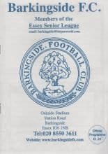 Barkingside v Clacton Town 20-Aug-2006