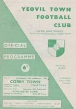 Yeovil Town v Corby Town  15-Sep-1965