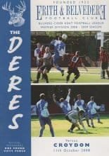 Erith & Belvedere v Croydon 11-Oct-2008