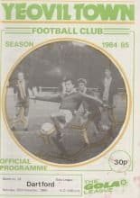 Yeovil Town v Dartford  22-Oct-1984