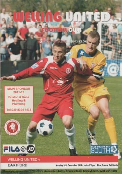 Welling United v Dartford  26-Dec -2011