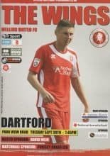 Welling United v Dartford 30-Sep-2014