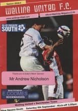 Welling United v Dorchester Town 06-Sep-2008