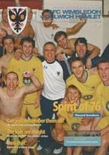 AFC Wimbledon v Dulwich Hamlet 20-Nov-2004