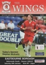 Welling United v Eastbourne Borough 20-Jan-2007