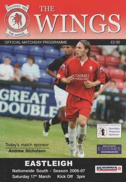 Welling United v Eastleigh 17-Mar-2007