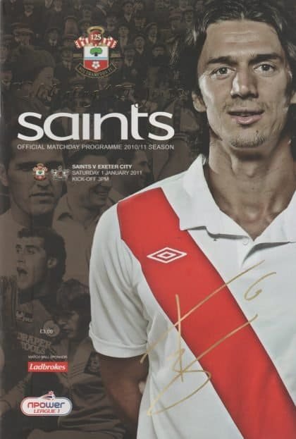 Southampton v Exeter City   01-Jan-2011