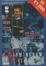 Birmingham City v Genoa   05-Sep-1995