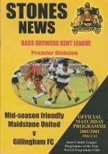 Maidstone United v Gillingham 12-Mar-2002
