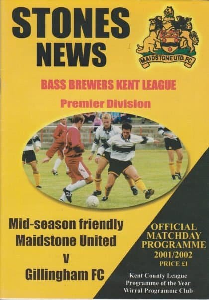 Maidstone United v Gillingham 12-Mar-2002