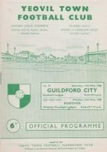 Yeovil Town v Guildford City 11-May-1968