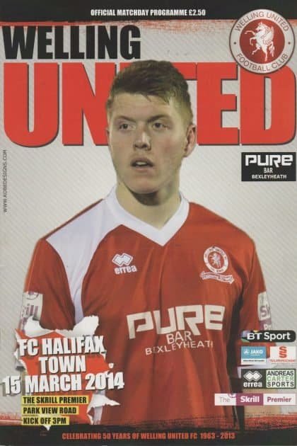 Welling United v FC Halifax Town   15-Mar-2014