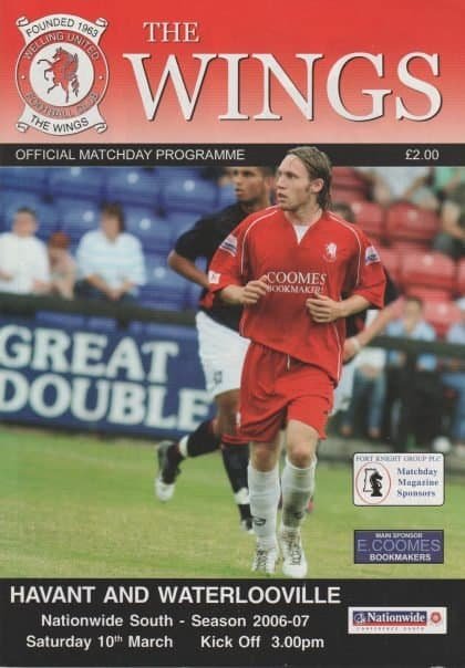 Welling United v Havant & Waterlooville   10-Mar-2007