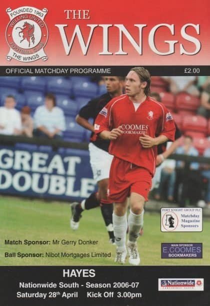 Welling United v Hayes 28-Apr-2007