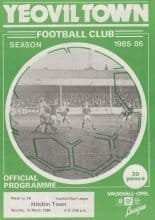 Yeovil Town v Hitchin Town 01-Mar-1986