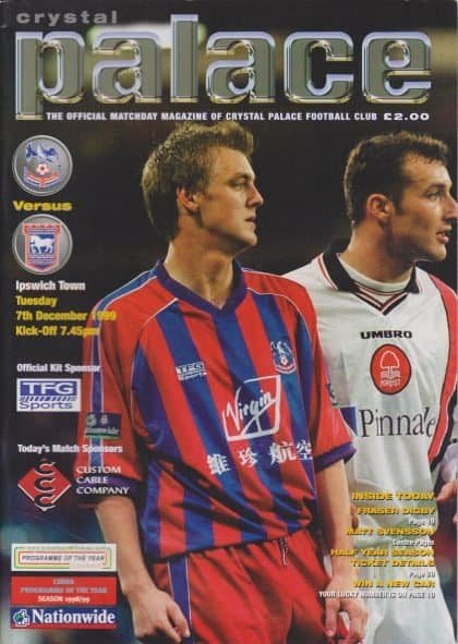 Crystal Palace v Ipswich Town 07-Dec-1999