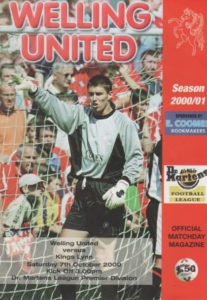 Welling United v King's Lynn 07-Oct-2000