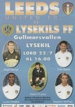 Lyseklis FF v Leeds United 22-Jul-2000