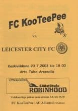 FC Koo Tee Pee v Leicester City  23-Jul-2003