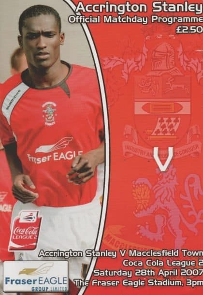 Accrington Stanley v Macclesfield Town  28-Apr-2007