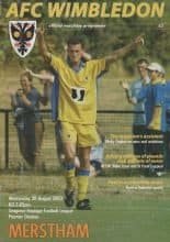 AFC Wimbledon v Merstham  20-Aug-2003
