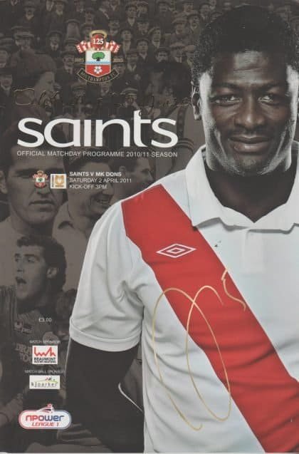Southampton v Milton Keynes Dons  02-Apr-2011