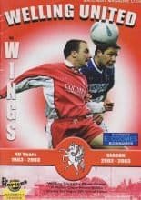 Welling United v Moor Green 24-Aug-2002