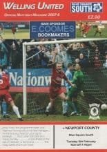 Welling United v Newport County 05-Feb-2008