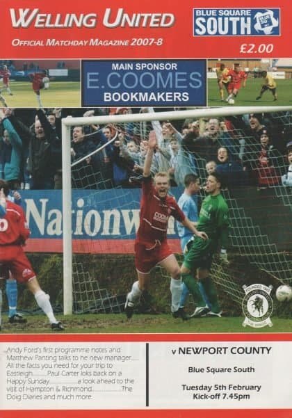 Welling United v Newport County 05-Feb-2008