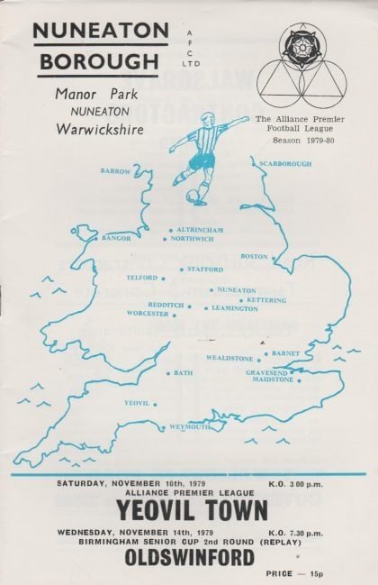 Nuneaton Borough v Oldswinford 14-Nov-1979