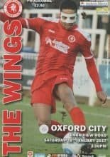 Welling United v Oxford City 28-Jan-2017