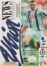 West Bromwich Albion v Pescara  12-Oct-1993