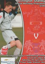 Accrington Stanley v Peterborough United  07-Apr-2007